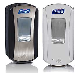 Purell LTX 12 Touch FreeDispensers