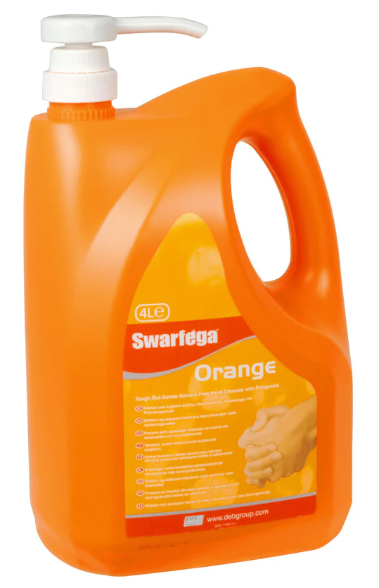 Swarfega Orange 4L Pump BN190-4P SOR4LMP