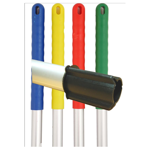 Exel Mop Handle - 54" Yellow, Lightweight & Durable | HA025-Y