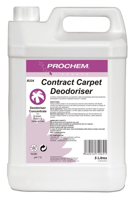 Prochem Cherry Carpet Deodoriser 5L
