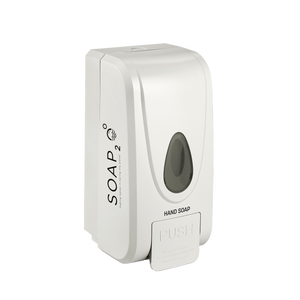 SOAP2o Porcelain White 800ml Manual foam soap dispenser