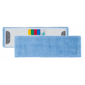 TTS Microblue Mop for Uni System 40 cm Light Blue with tabs