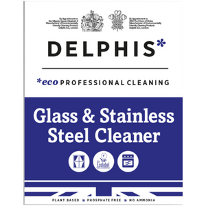 Delphis Eco Glass and Stainless Steel Cleaner 5L