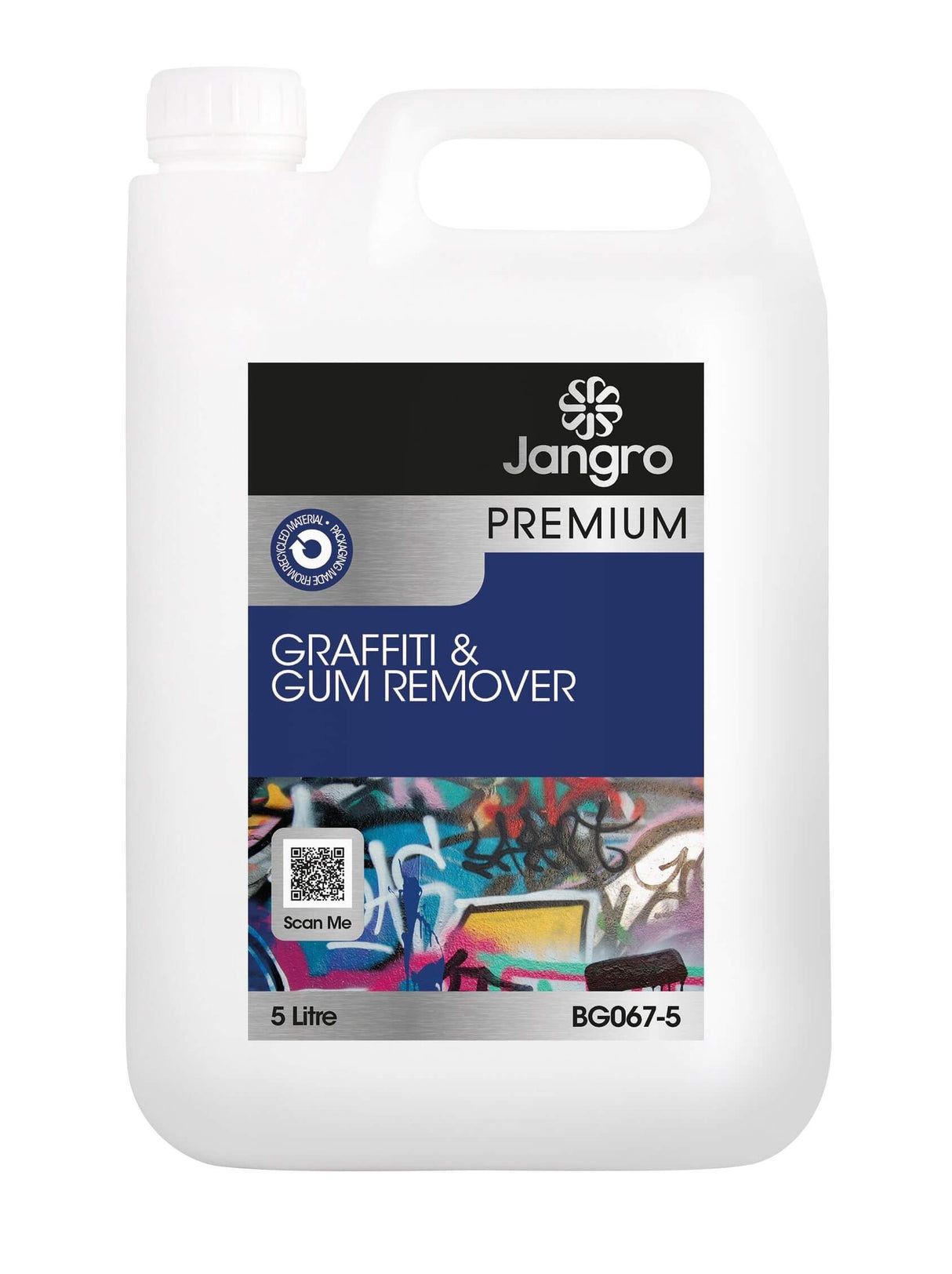 Jangro Premium Graffiti & Gum Remover 5L – BG067-5 | Heavy-Duty Surface Cleaner