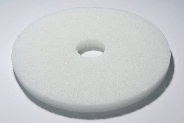 Floor Maintenance Pads 9" WHITE