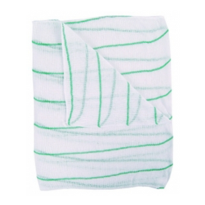16" x 12" Green Stripe Dishcloth CG121-G 16CB/GS