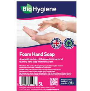 BioHygiene Fragranced Foaming Hand Soap 5L - Bulk Refill