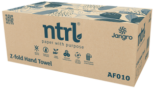 Jangro NTRL Z-Fold Hand Towel 2ply 3000 (20x150) - AF010