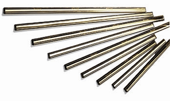 Ettore Squeegee Brass Channel& Rubber 18 Inch (45cm) 1144