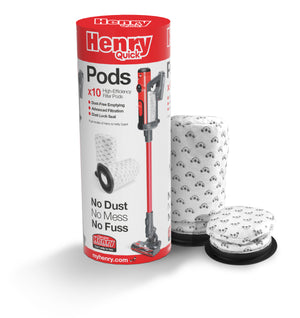 Numatic Quick Stick Vac Bag Pods Master Carton 10