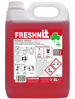 Fresh N IT Washroom Cleaner(Red) 5L