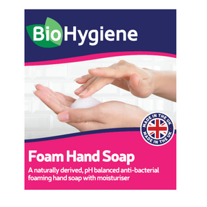 BioHygiene Foaming Hand Soap 500ml - Fragranced & Skin-Friendly