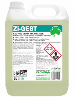 Clover Zi-Gest 470 5 LitreEnzyme Drain Maintainer