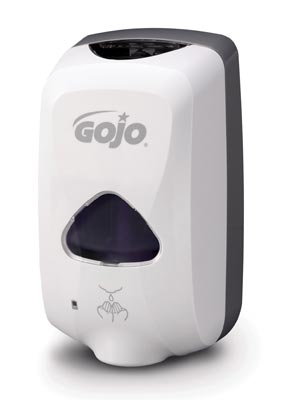 Purell TFX Touch Free 1200mlDispenser White (Takes X3 C Battery)