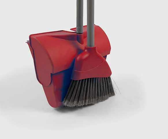 Lobby Dustpan/Brush Set DP10 Red