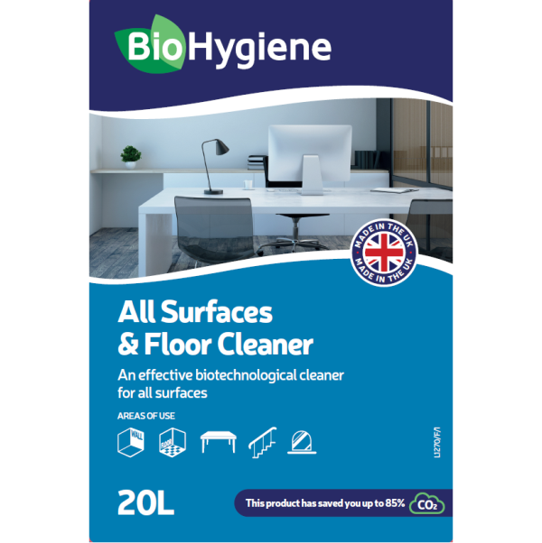 BioHygiene All Surfaces & Floor Cleaner 20L | BH252 | Eco-Friendly Concentrated Cleaner