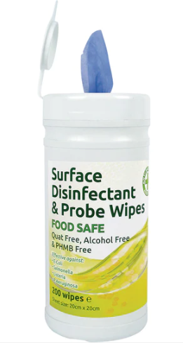 Food Probe Wipes x 200 - ETPW200
