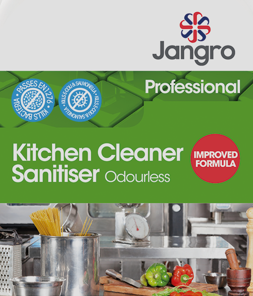 Jangro Kitchen Cleaner Sanitiser Odurless 5L - BB004-5