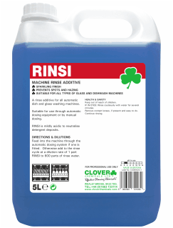 Clover Rinsi Machine Rinse aid additive 5L