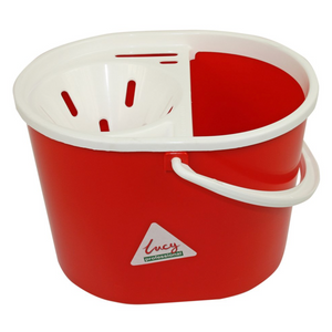 Oval Mop Bucket Red | CL056-RL1405291 | Durable & Practical Cleaning Tool