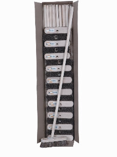 Deck Scrub 162mm Union WithThreaded Handle 48X 15/16 Inch