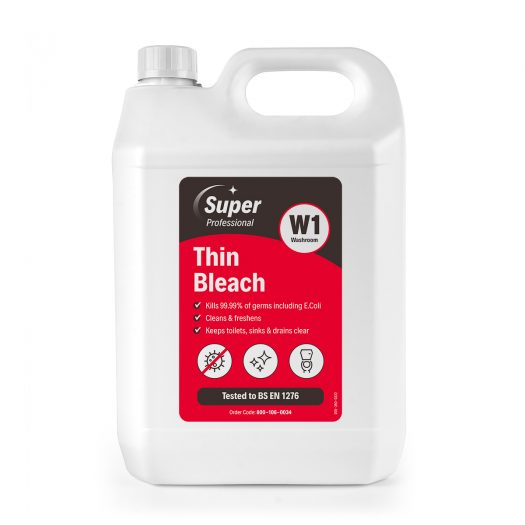Super Professional W1 Thin Bleach 5L 800-106-0034