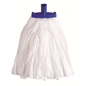 Prairie Big White Mop Blue - HA080-B - 102246 | Heavy-Duty Floor Cleaning