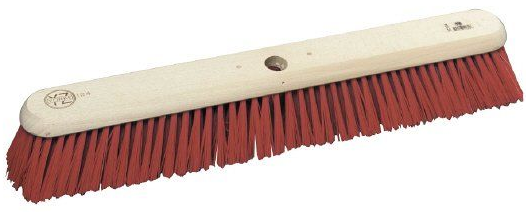 24" Poly Broomhead