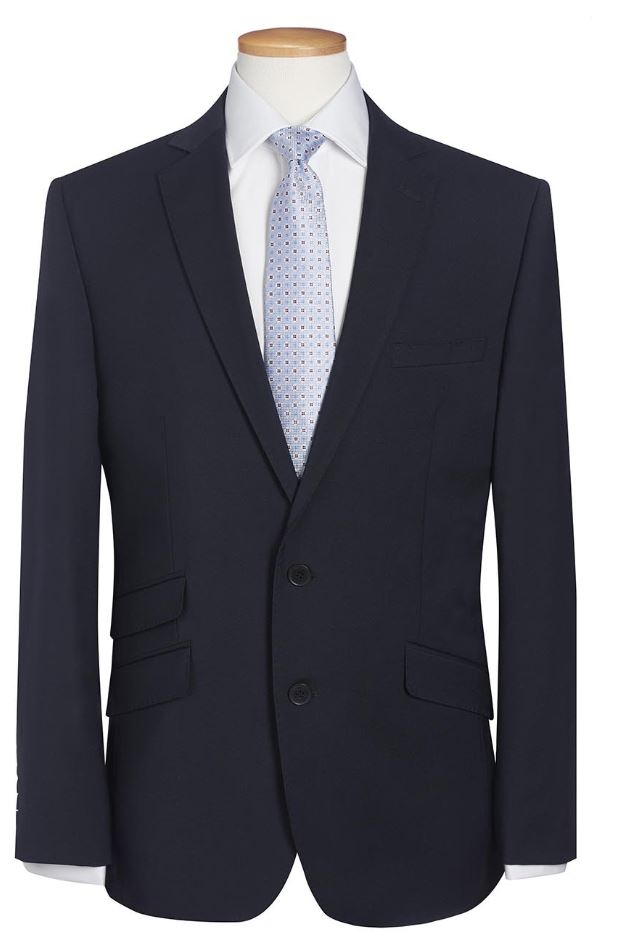 Cassino Slim Fit JacketNavy Blue 42R