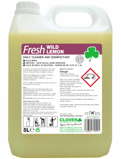 Clover Wild Fresh Lemon Disinfectant 5L