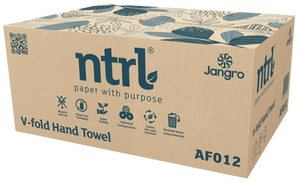 Jangro NTRL V-Fold Hand Towel 2ply 4000(20x200) - AF012