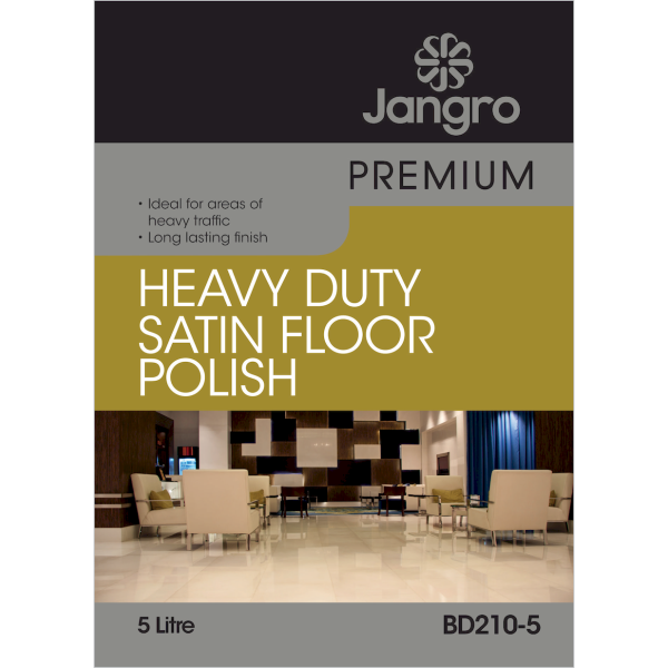 Jangro Premium HD Satin Floor Polish 5L BD210-5