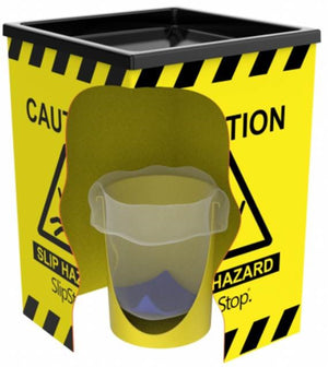 SlipStop 65 Wet Floor Sign & leak Collection