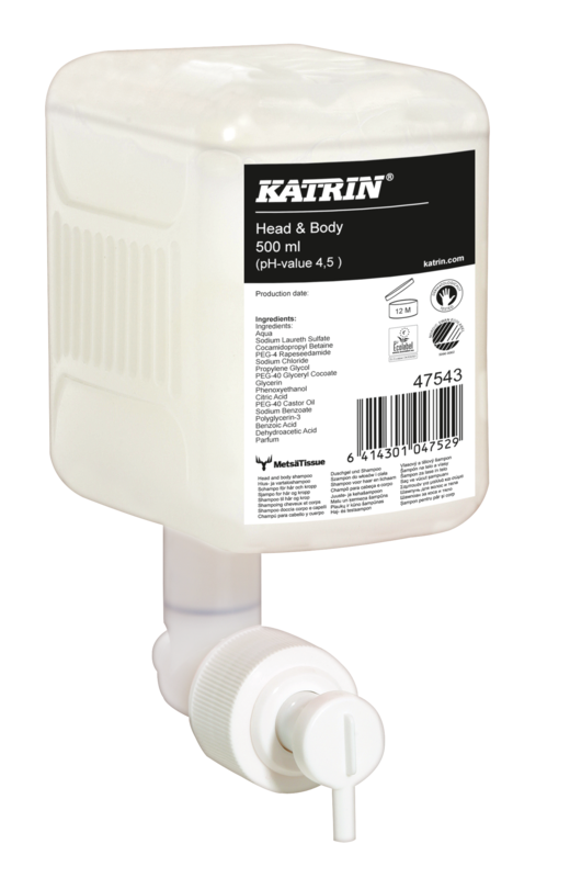 Katrin 47543Hair & Body Wash 12X500ml