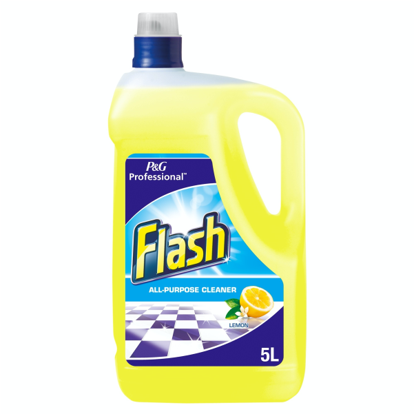 Flash Lemon Hard Surface Industrial All Purpose Liquid 5L