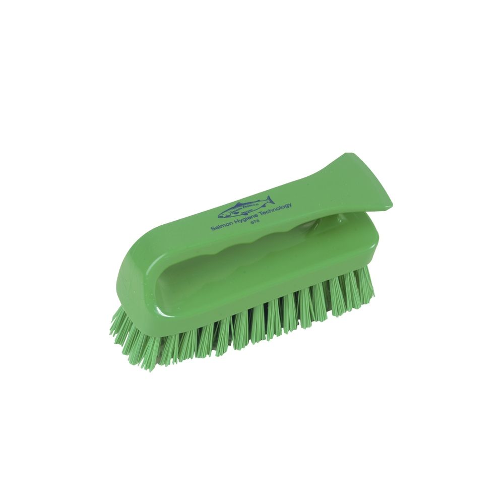 Hand Scrubbing Brush PlasticGreen HN075-G ST8G