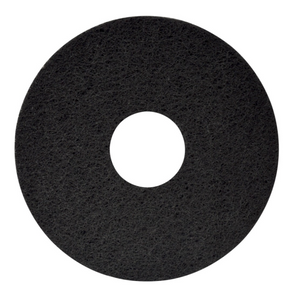 Jangro 17" Floor Pad Black HG117-BL 102478 | Heavy-Duty Cleaning Pad