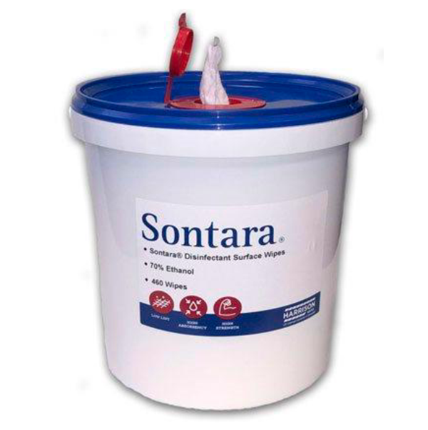 Sontara Disinfectant Surface Wipes 460 sheets per tub SWS55 90 x 6