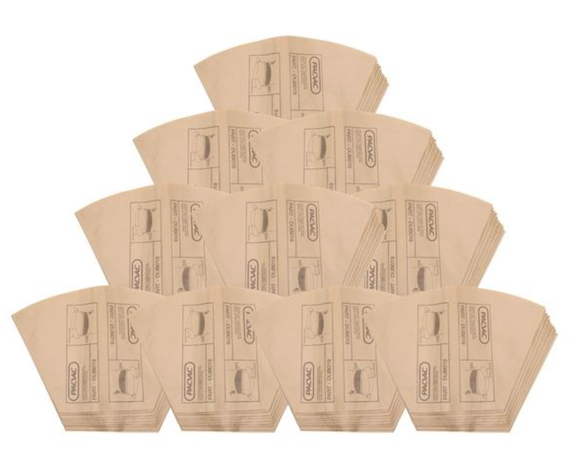Pac Vac Velo Vac bags pack of  old style 10 DUB026