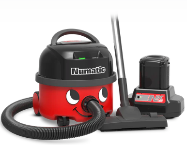 Numatic NBV190NX x2 Battery x1 Charger 913114