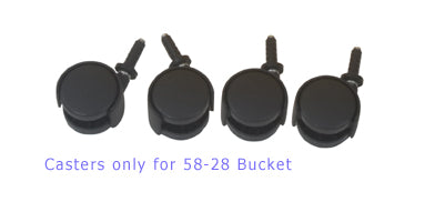 Super Bucket Casters EttoreFor 58 28 Super Bucket