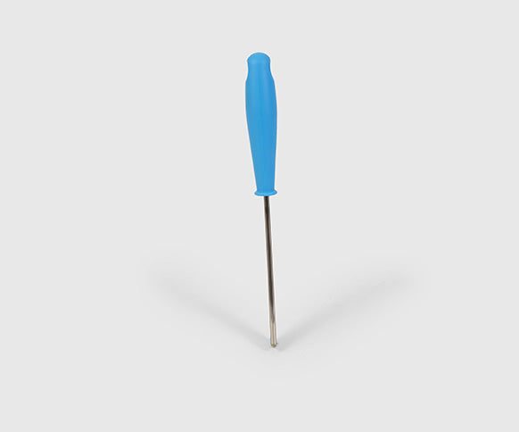 10" Strip Brush, Blue Palstic Handle