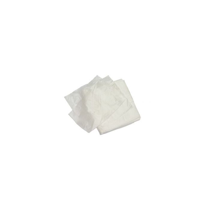 Jangro White Square Bin Liner Heavy Duty 15x24x24 500's  CM011 - AML/J - YJANSQA4A315