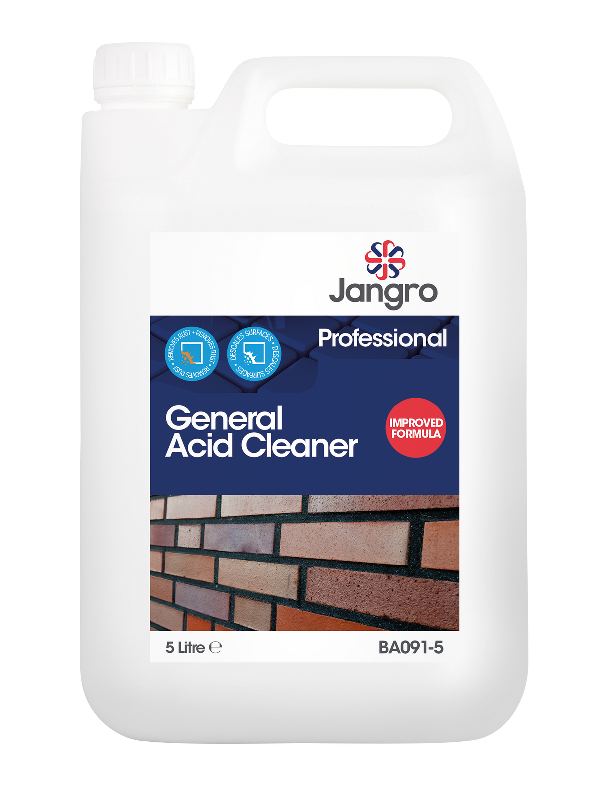 Jangro General Acid Cleaner 5L - BA091-5