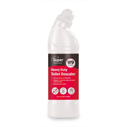 Super Professional W9 Heavy Duty Toilet Descaler 750ml 800-117-0013
