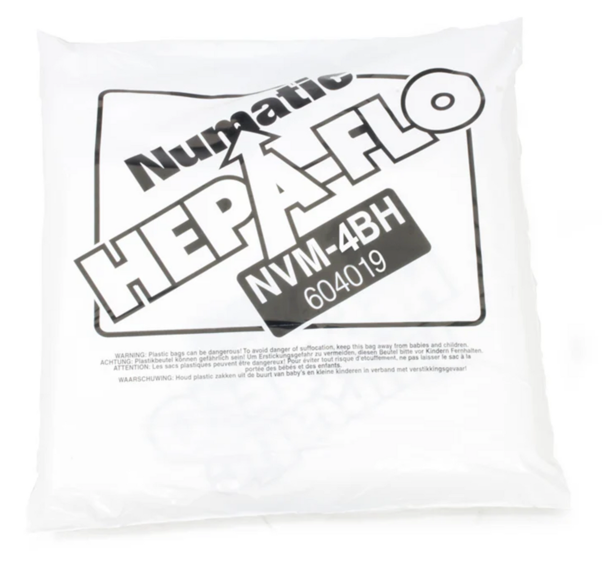 NVM-4BH Hepaflo Bags x 10 604019