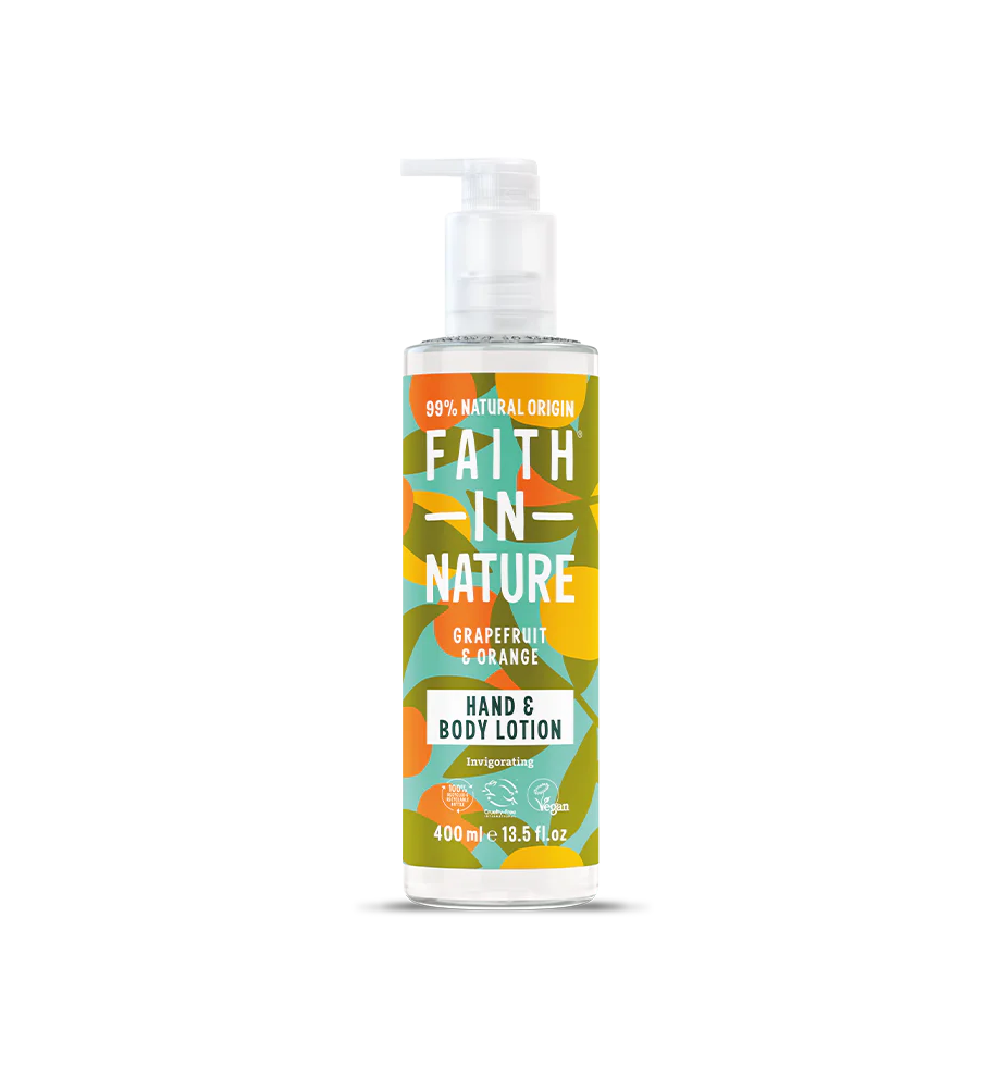 Faith in Nature Hand & Body Lotion 400ml Grapefruit & Orange
