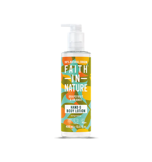 Faith in Nature Hand & Body Lotion 400ml Grapefruit & Orange