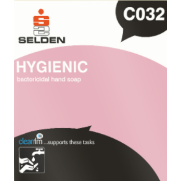 Selden Hygienic bactericidal Hand Soap Blue Liquid  5L C032
