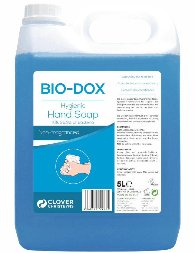 Bio-Dox Anti Bac Hygienic Soap 5L
